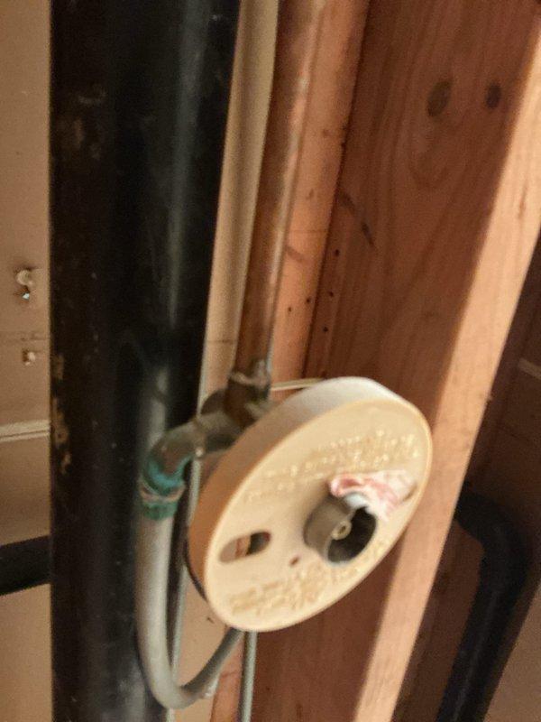 Responded to warranty call for water line damaged during previous work by subcontractor. Located broken PEX supply line in exposed wall cavity that was preventing water flow to toilet fixture. Successfully capped off the compromised water line section and restored full water service to the toilet. Verified proper water pressure and tested for leaks at repair point and downstream connections to ensure system integrity.