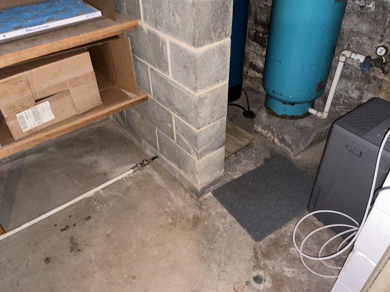 Performed HVAC estimate for complete furnace and air conditioning system replacement in residential basement utility area. Assessed existing aging heating center and evaluated installation requirements for new equipment. Documented current mechanical room configuration including water heater placement, structural support columns, plumbing infrastructure, and available clearances for new system installation. Coordinated scheduling requirements and provided comprehensive replacement quote for dual-system installation.