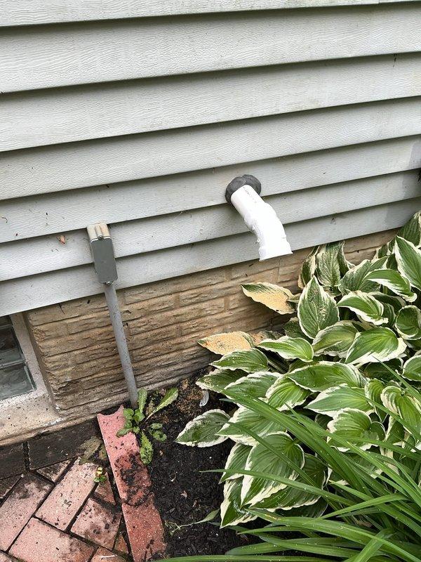 Installed customer-supplied tankless water heater in basement utility area with proper venting through exterior wall. Configured gas supply lines, water connections with copper and PVC piping, and integrated digital control panel for temperature regulation. Coordinated parts staging and completed installation with Nav/Rin Kit components as specified.