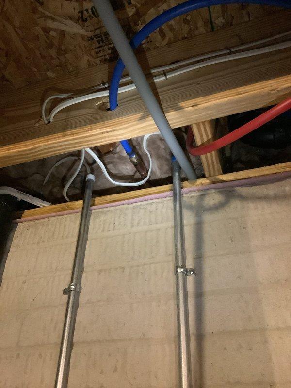 Diagnosed outdoor spigot issue and ordered Moen 1222 cartridge replacement for interior valve assembly. Replaced faulty cartridge in wall-mounted fixture, restoring proper water flow and shutoff functionality to the exterior hose bib connection. Verified system operation and confirmed no leaks at vacuum breaker and backflow preventer assembly.