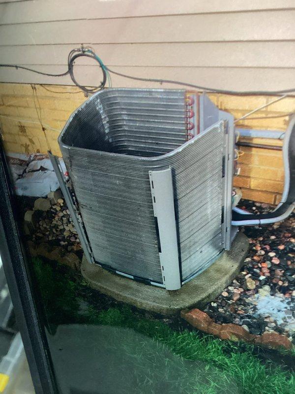 Returned to complete preventative maintenance on residential HVAC system. Added drain tabs to condensate line to prevent algae buildup and ensure proper drainage. Performed foam wash treatment on evaporator coil to remove accumulated dust and debris, restoring optimal heat transfer efficiency. Foam washed exterior condenser unit to clean fins and improve airflow through the system. All work completed using truck stock materials. System inspected and confirmed operating within normal parameters upon completion.
