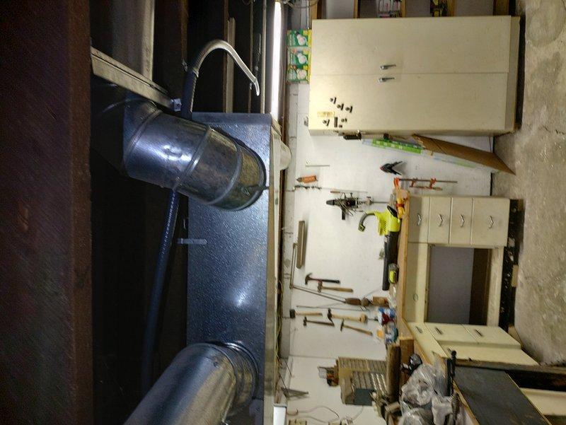 Installed sub panel in utility room with proper conduit runs and wire management to electrical code specifications. Added dedicated AC circuit with appropriate breaker sizing and wire gauge, utilizing truck stock materials. All connections tested and verified operational upon completion.