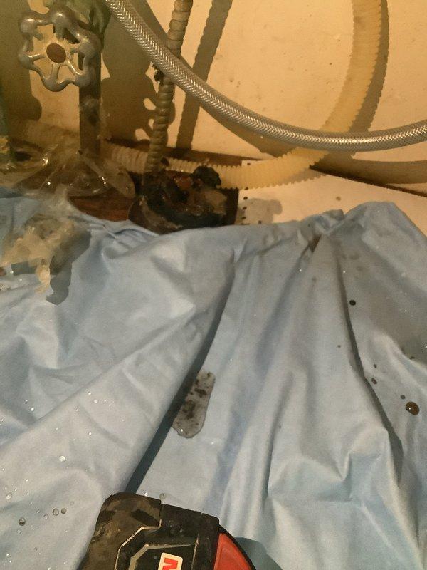 Responded to kitchen sink clog complaint and successfully cleared the drainage obstruction. Upon inspection, accessed the P-trap assembly beneath the sink and removed the blockage using standard plumbing tools. The drainage system was tested and confirmed to be flowing properly upon completion of the work.