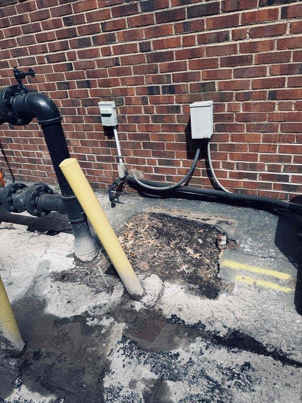 Responded to emergency service call to relocate outdoor A/C unit due to gas line excavation work. Successfully disconnected and repositioned condensing unit to accommodate utility contractor access while maintaining proper clearances and electrical connections. Inspected internal components including capacitor and wiring during relocation, noting age-related wear on equipment but all connections remain functional and secure for continued operation.