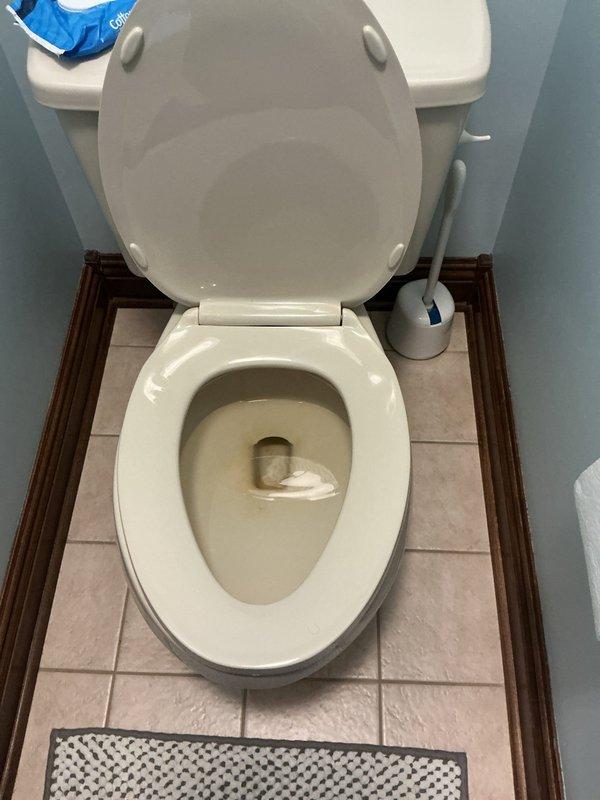 Responded to service call for toilet replacement consultation at residential property. Inspected two upstairs toilets to assess condition and provide replacement recommendations. Both fixtures were in functional working order with no mechanical issues or leaks present. Documented existing toilet configurations, bowl styles, and surrounding floor conditions to facilitate accurate replacement planning and material specifications.