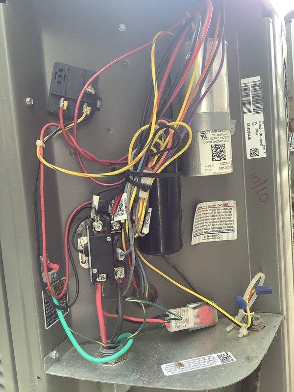 Completed scheduled air conditioning maintenance visit for MVP customer. Performed comprehensive system inspection of outdoor condenser unit, verified proper electrical connections at contactor and capacitors, documented equipment condition with photos, and confirmed system operational status. Unit operating within normal parameters with no issues identified.