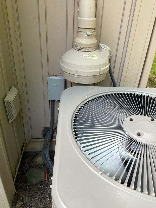 Responded to no-cooling call on 2-year-old residential AC unit. Upon arrival, performed diagnostic inspection of outdoor condenser unit and verified system was not operating. Completed troubleshooting procedures, identified and resolved the issue preventing unit operation. System tested and confirmed operational with proper airflow and cooling cycle restored.