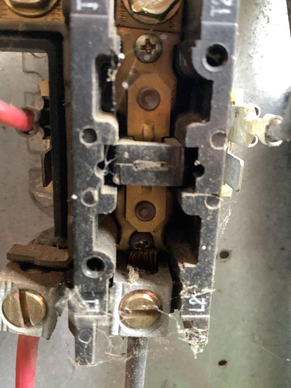Responded to no cooling complaint on residential air conditioning system. Upon arrival, confirmed unit was running but not producing cold air. Performed system diagnostics and identified failed contactor preventing compressor from engaging. Replaced defective contactor and verified proper operation of compressor and condenser fan. Inspected air filter and found it heavily soiled, restricting airflow. Installed new 20x20x1 pleated filter to restore proper system airflow. Additionally, installed new thermostat per customer request using customer-supplied equipment. Tested all system functions including cooling cycle, fan operation, and thermostat controls. System now operating properly with adequate cooling capacity and airflow.