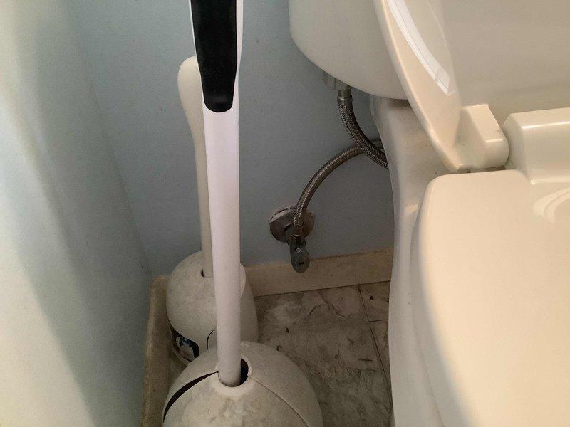 Responded to service call at 1980s-era residence for multiple plumbing issues. Diagnosed and repaired broken water supply connection below kitchen sink that was actively leaking into cabinet, preventing further water damage. Addressed non-functioning toilet by inspecting flush mechanism and water supply line; restored proper flushing operation. Replaced worn plumbing components and fittings as needed to ensure proper function of both fixtures.