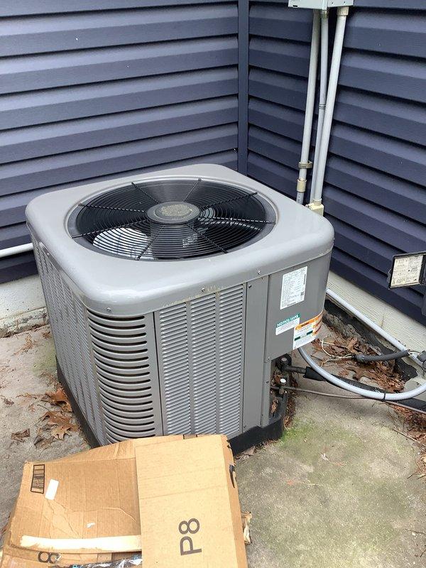 Responded to service call for 5-year-old A/C system with reported burning smell during operation. Performed comprehensive system inspection of both indoor furnace unit and outdoor condenser. Evaluated electrical components, control board, blower motor assembly, and wiring connections for signs of overheating or failure. Documented equipment condition with photographs for service records.