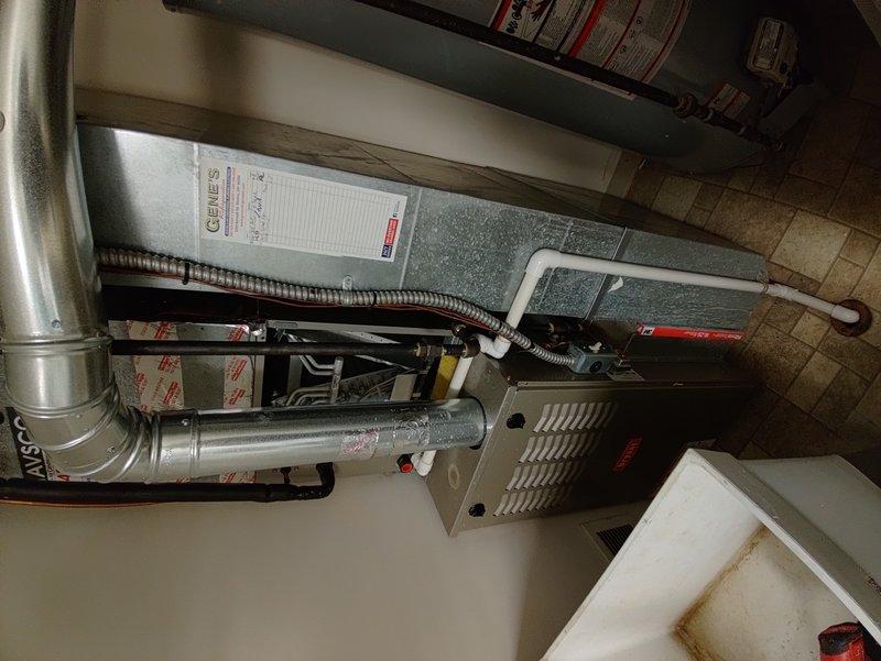 Completed comprehensive spring maintenance and tune-up on a five-year-old air conditioning system. Performed standard diagnostic testing using calibrated instruments to assess system performance and efficiency. Inspected all major components including the furnace, air handler, and ductwork connections for proper operation and secure mounting. Verified electrical connections, refrigerant levels, and airflow throughout the system to ensure optimal cooling performance for the upcoming season.