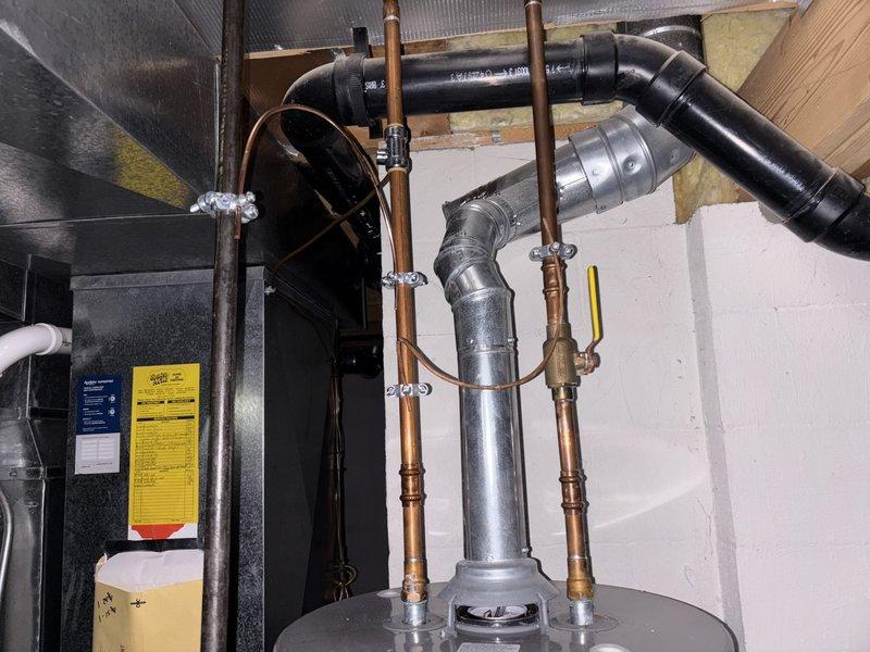 Completed installation of 18kW whole home backup generator system with 150-amp automatic transfer switch. Ran 15 feet of gas line from existing supply to generator location and installed 20 feet of electrical conduit and wiring to connect unit to main electrical panel. Coordinated utility disconnect request to facilitate safe connection to home's electrical system.