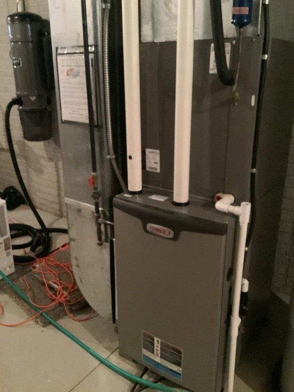 Completed semiannual air conditioning maintenance on 13-year-old Lennox condensing unit under active maintenance contract. Performed comprehensive system inspection including refrigerant level check, electrical connection testing, capacitor evaluation, contactor examination, condenser coil cleaning, and air filter assessment on indoor furnace unit. All components operating within manufacturer specifications with no deficiencies noted at time of service.