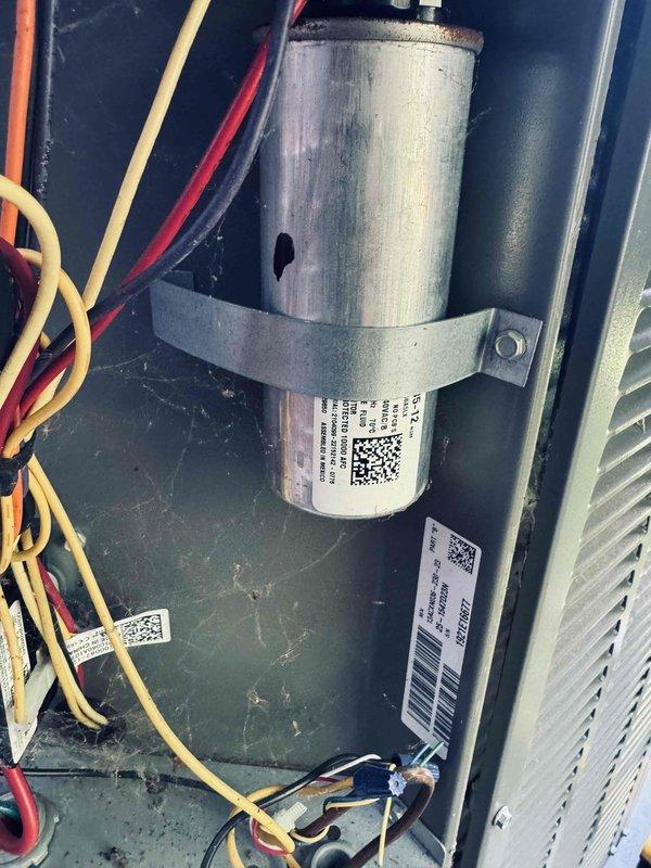 Completed annual maintenance on 5-year-old air conditioning system, including inspection of electrical contactors, capacitor, and all wiring connections. Assessed ductwork condition and recommended duct cleaning service; provided complimentary carbon monoxide detector and performed safety inspection of all system components.