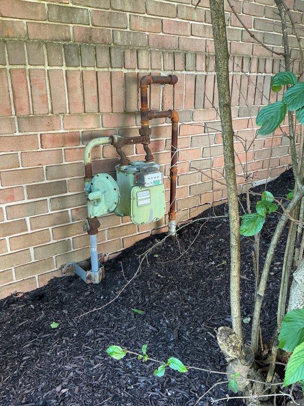 Responded to service call for pool heater that was not responding to ignition sequence. Customer requested gas line inspection to eliminate potential gas supply issues as the cause. Performed comprehensive gas line inspection of outdoor installation, examining gas piping connections, valves, and supply lines serving the pool heater equipment. Verified gas line integrity, checked for proper pressure, and confirmed no leaks or obstructions in the gas supply system. Documented equipment configuration including gas meter, piping runs, and connections to pool heating unit with photographic evidence for customer records.