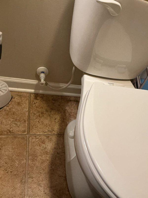 Responded to service call for Gerber toilet running continuously every few minutes. Upon inspection, removed tank lid and diagnosed faulty flush valve assembly with deteriorated flapper causing improper seal and continuous water flow into bowl. Replaced complete flush valve mechanism including flapper and overflow tube. Adjusted fill valve water level to manufacturer specifications. Tested flush cycle multiple times to verify proper operation and confirm no continuous running. System now functioning correctly with no leaks detected.