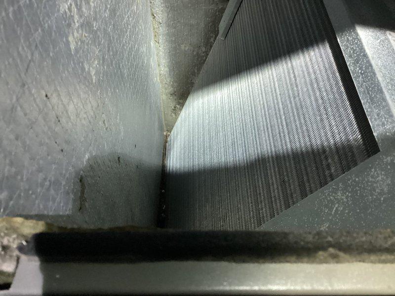Performed routine maintenance inspection on 14-year-old outdoor air conditioning unit. Measured system temperatures and pressures using digital diagnostic meter, inspected evaporator coil condition within air handler, and verified proper airflow through pleated filter media. Unit operational at time of service completion.