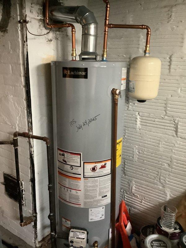 Completed HVAC system replacement for 14-year-old unit with refrigerant leak and no cooling condition. Installation included new air handler with ductwork modifications, proper insulation, and electrical connections in garage/utility space. System tested and operational upon completion.