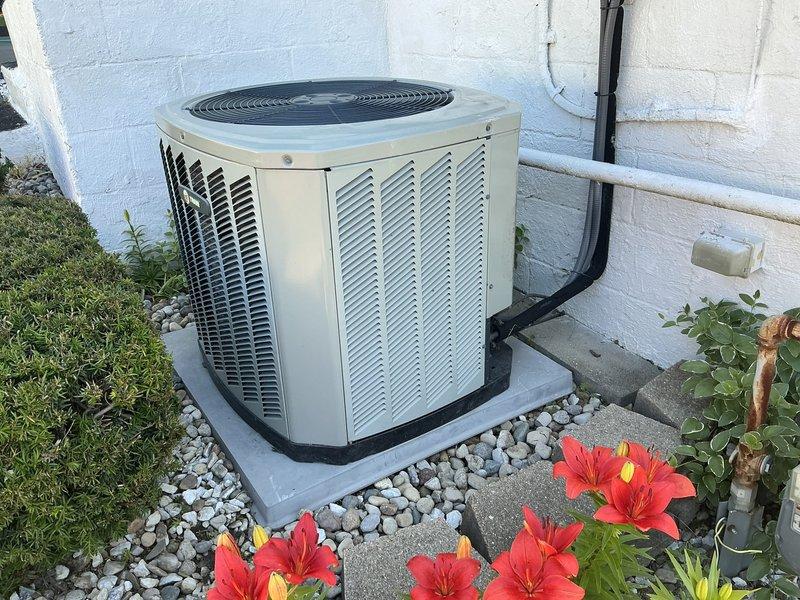 Conducted comprehensive HVAC system replacement estimate for residential property experiencing complete loss of heating and cooling functionality. Assessed existing indoor furnace and air handler unit along with outdoor condensing unit, both requiring full replacement due to system failure. Prepared multiple quote options for complete furnace and air conditioning system replacement, documenting current equipment configuration including refrigerant line connections, ductwork interface, electrical service, and drainage requirements for proper sizing and installation planning.