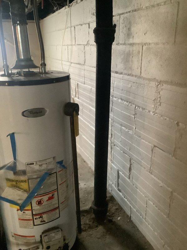 Responded to main line backup causing gurgling in kitchen sink and toilet. Performed main drain cleanout to clear obstruction in primary sewer line, restoring proper drainage and eliminating backup issues throughout the plumbing system.