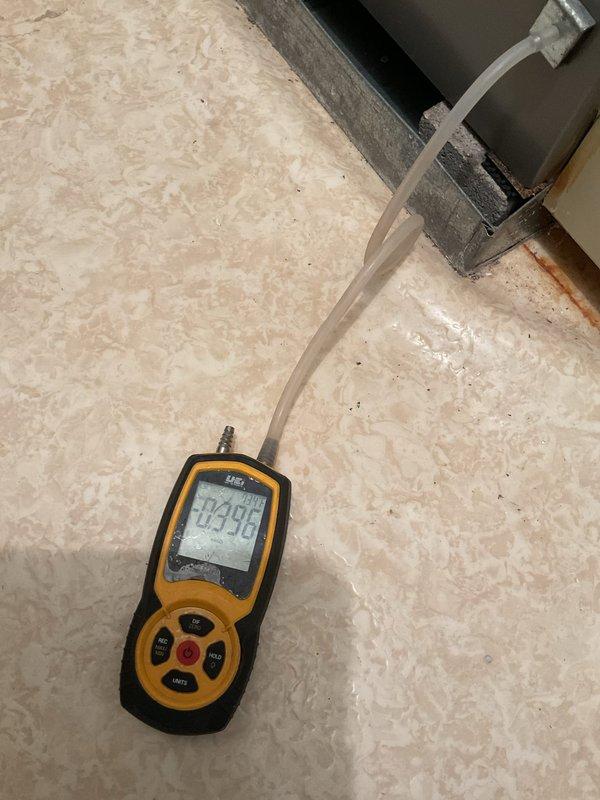 Completed yearly preventative maintenance on two residential air conditioning systems aged approximately 4-5 years. Performed comprehensive system diagnostics including amperage draw measurements on compressor units using digital clamp meter, with readings indicating normal operating parameters at 105A AC. Conducted refrigerant pressure testing using manifold gauge set to verify proper system charge and operating pressures on both units. Inspected electrical connections, contactors, and capacitors for signs of wear or degradation. Cleaned condenser coils, checked condensate drain lines for proper flow, and verified thermostat operation. Both systems operating within manufacturer specifications with no deficiencies noted at time of service.
