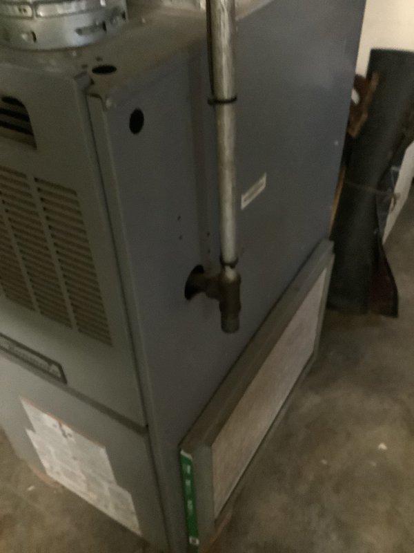 Completed HVAC estimate for furnace replacement at a double house property. Assessed existing Kenmore furnace unit and secondary heating system, documented current equipment conditions including ductwork configurations, electrical connections, and installation specifications. Provided comprehensive replacement options and recommendations for both heating units.