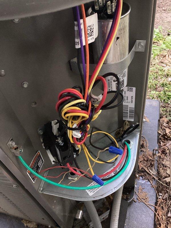 Completed annual MVP cooling maintenance visit on one-year-old system. Performed comprehensive inspection of indoor and outdoor HVAC components, including electrical panel, capacitor, wiring connections, and control systems. All components photographed and verified to be operating within normal parameters with no deficiencies noted at this time.