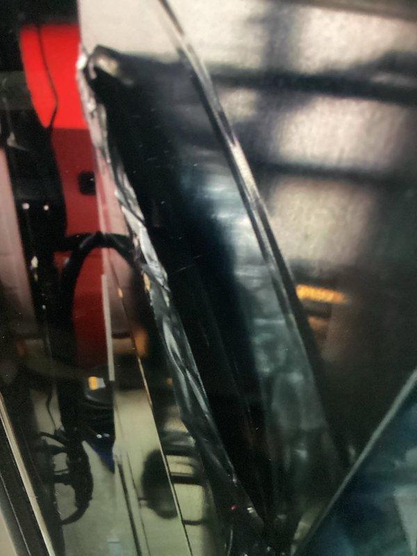 Responded to service call for newly installed furnace experiencing excessive noise described as "freight train" sound during startup and return air duct buckling. Upon inspection, identified undersized return air plenum causing negative pressure and structural collapse of ductwork during blower operation. Documented equipment conditions with photographs showing corrugated return duct deformation and mechanical components. Recommended proper sizing of return air system to eliminate noise issues and prevent further damage to ductwork and equipment.