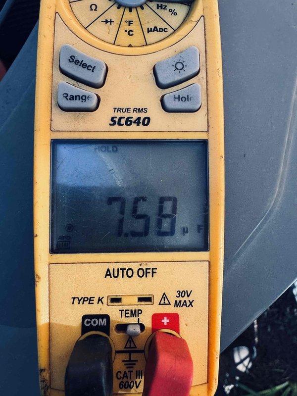 Completed annual preventive maintenance on a ten-year-old air conditioning system. Performed comprehensive system diagnostics including electrical measurements with digital multimeter, recording voltage readings of 758V on system components. Inspected control board circuitry, verified proper operation of all electrical connections, and checked wire terminations at the circuit board assembly to ensure safe and efficient system operation.