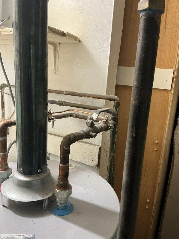 Replaced leaking shut-off valve for kitchen sink. Removed old corroded valve, installed new quarter-turn shut-off valve, tested for proper operation and verified no leaks present upon completion.