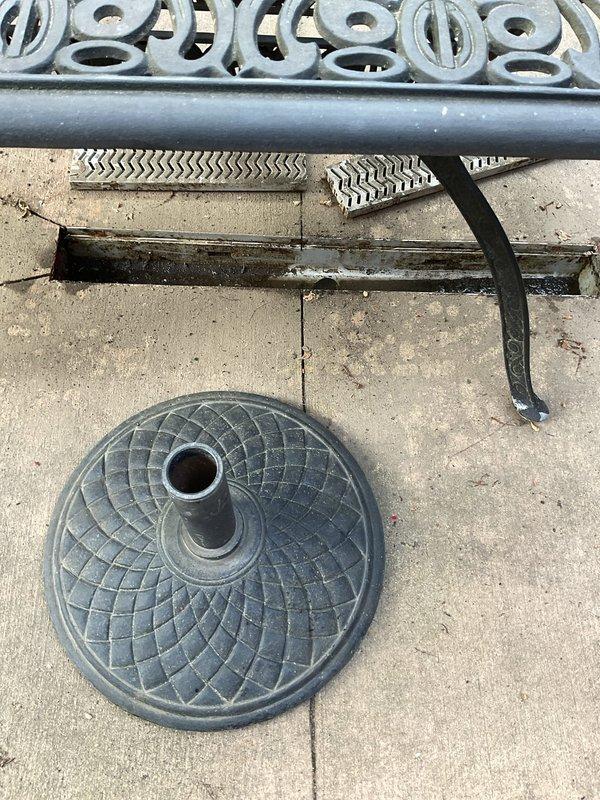 Responded to service call for clogged drain located in concrete patio near front entrance. Upon arrival, assessed the drainage system and identified blockage preventing proper water flow. Successfully cleared the obstruction and restored full drainage functionality to the outdoor patio drain.