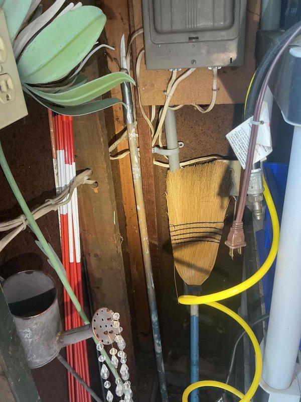 Provided free second opinion quote for electrical service upgrade from existing 50 amp panel to 100 amp panel. Inspected current exterior service line, meter installation, and interior electrical panel to assess upgrade requirements and provide recommendations for increasing electrical capacity to meet household needs.