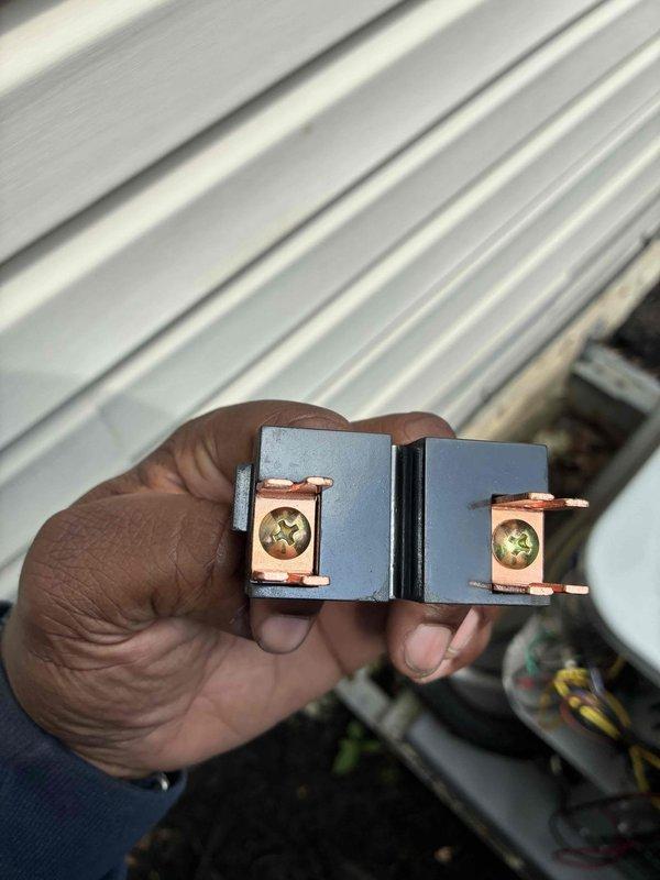 Completed MVP recurring cooling maintenance visit on 3-year-old HVAC system. Performed comprehensive system inspection including examination of ductwork assembly on second floor, verified electrical connections and terminal blocks at outdoor unit, and documented condition of all accessible components. All wire connections were secure, and system components showed normal wear consistent with age and operation.
