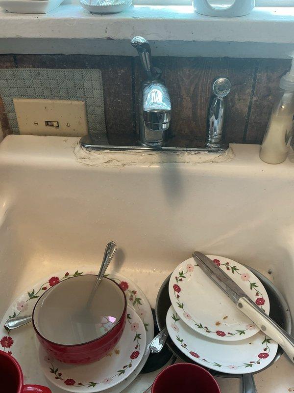 Performed site assessment for dishwasher installation plumbing requirements. Evaluated existing under-sink plumbing configuration, including disposal unit, drain trap assembly, and available water supply connections. Provided estimate for installation of dedicated dishwasher supply line with appropriate shut-off valve and drain connection to existing waste system.