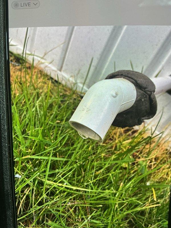 Responded to drainage issue affecting HVAC system. Upon inspection, discovered incorrect PVC fitting preventing proper repair completion. Additionally identified ongoing water infiltration into ventilation system despite initial drain line assessment appearing satisfactory. Spent 2 hours conducting diagnostic work in crawlspace area to locate source of persistent moisture intrusion. Further troubleshooting required to resolve water leakage issue and complete repair properly.