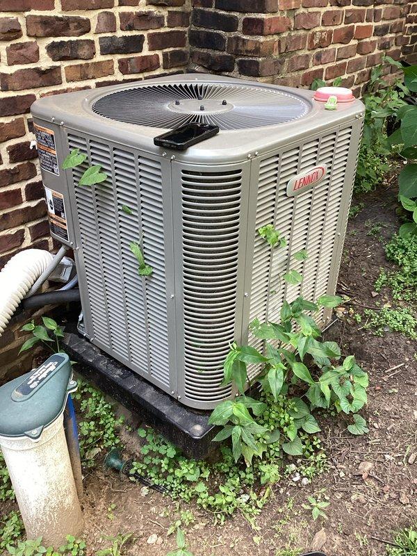 Responded to no cooling complaint on Lennox air conditioning system installed less than one year ago. Upon inspection, diagnosed failed printed circuit board (PCB) in outdoor condensing unit. Replaced defective control board, restored system to proper operation, and verified cooling functionality before completing service call.