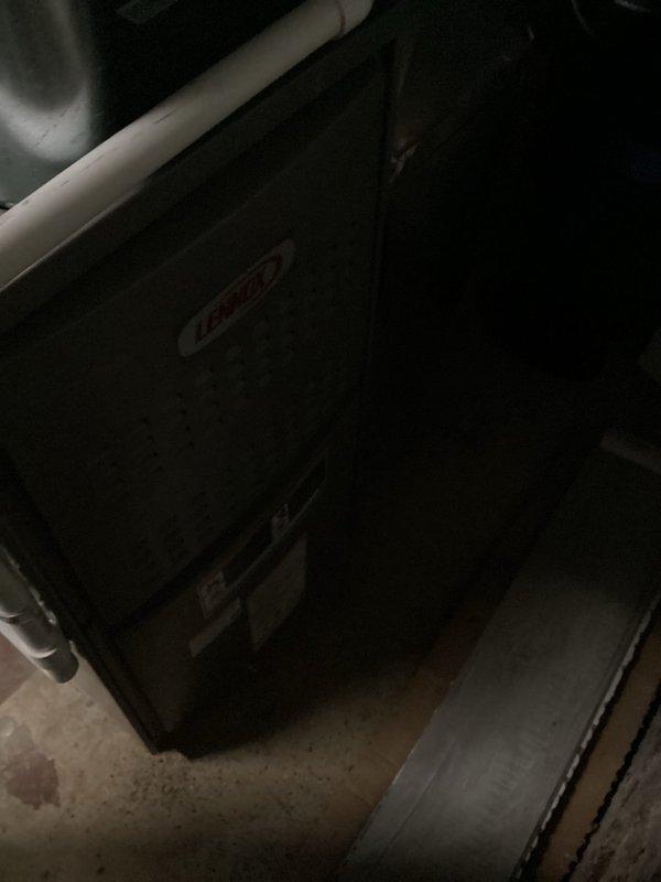 Responded to no cooling complaint on Lennox air conditioning system installed less than one year ago. Upon inspection, diagnosed failed printed circuit board (PCB) in outdoor condensing unit. Replaced defective control board, restored system to proper operation, and verified cooling functionality before completing service call.