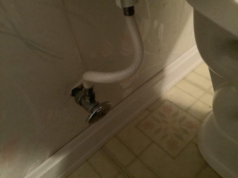 Removed pedestal sink to access leaking shutoff valves in basement bathroom, replaced shutoffs, compression nuts, and ferrules, then reinstalled pedestal sink with new faucet and pop-up drain assembly. At kitchen sink, addressed multiple drain leaks by cutting out and replacing all basket strainers and complete tubular drain assembly beneath sink.
