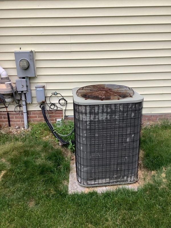 Completed full HVAC system installation including a 96% AFUE Bryant furnace and matching air conditioning unit. Installed furnace in basement utility area with proper PVC venting system for intake and exhaust, connected all necessary gas lines, electrical connections, and drainage components. Mounted outdoor condensing unit on concrete pad with appropriate clearances, ran refrigerant lines and electrical conduit to exterior disconnect, and completed all connections to meter base. System tested and verified operational at manufacturer specifications.