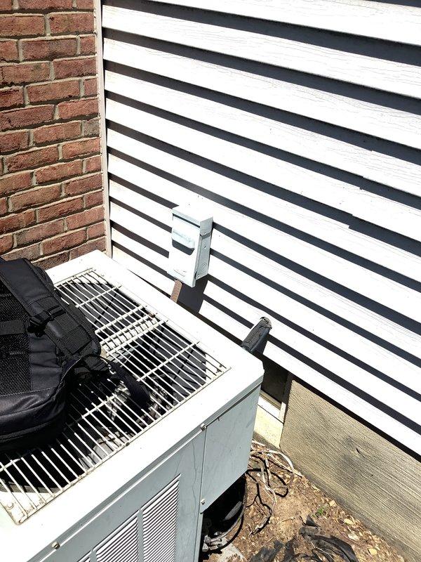 Conducted on-site evaluation for heat pump installation to supplement existing gas furnace as backup heating source. Assessed current Trane condensing unit location, electrical requirements, and compatibility with dual-fuel configuration for seamless integration between heat pump and gas furnace systems.