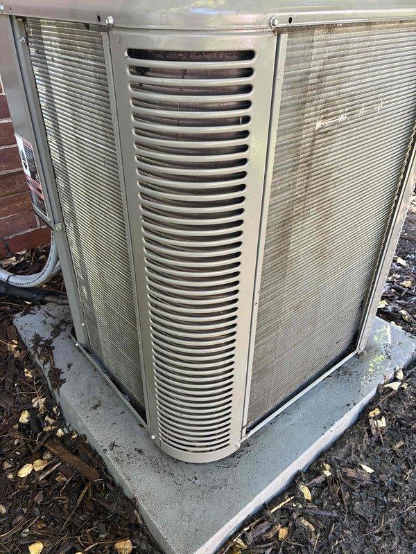 Completed scheduled preventative maintenance cooling visit on a 7-year-old Lennox outdoor condensing unit. Performed comprehensive system inspection, cleaned condenser coils, checked refrigerant levels and pressures, verified electrical connections, tested capacitor and contactor operation, and confirmed proper airflow through the fan assembly. Unit is operating within normal parameters and ready for the cooling season.
