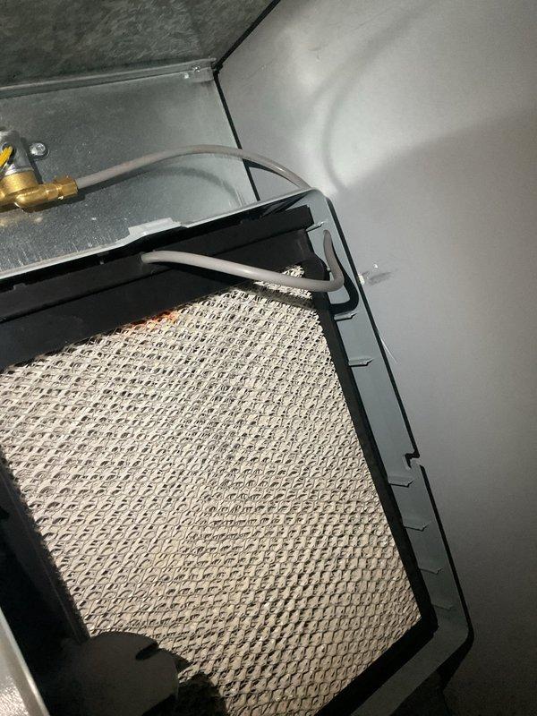 Completed scheduled bi-annual MVP cooling maintenance on 2-year-old air conditioning system. Performed comprehensive inspection of indoor air handler and outdoor condensing unit, checked refrigerant levels, examined electrical connections, verified proper airflow through evaporator coil and filter media, and inspected condenser coils for debris accumulation. All components operating within normal parameters with no deficiencies noted.
