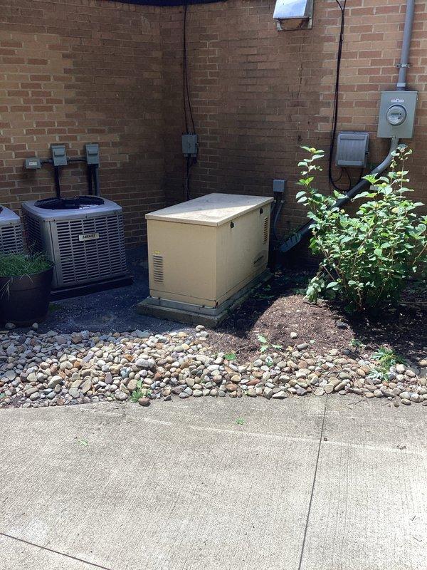Responded to emergency no-start condition on Guardian standby generator during active power outage. Upon arrival, performed diagnostic evaluation of the Generac system and identified failed oil filter (part #070185E) preventing engine operation. Replaced defective oil filter, verified all electrical connections and fuel system components were secure, and successfully restored generator to operational status. Unit now automatically transfers power to home during utility outages as designed.