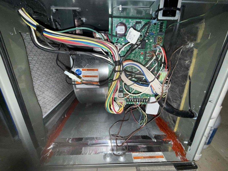 Completed routine MVP cooling maintenance visit on residential HVAC system aged 10+ years. Performed comprehensive inspection of furnace and air handler components, including control board, capacitor, blower assembly, and electrical connections. All internal components, wiring harnesses, and safety controls were inspected and found to be functioning within normal parameters for continued system operation.