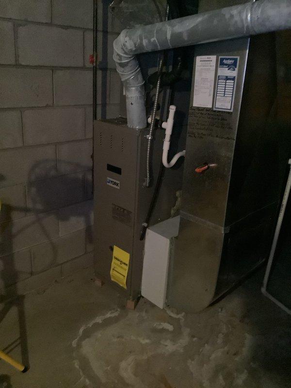 Completed MVP cooling maintenance visit on residential Lennox air conditioning system. Performed standard preventive maintenance inspection of outdoor condenser unit and indoor furnace components. Unit operational and functioning within normal parameters at time of service.