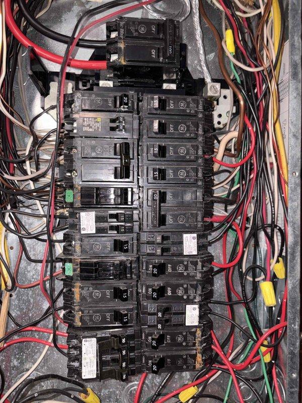 Completed estimate for mini-split system installation at residential property. Assessed existing Daikin outdoor condenser unit and electrical panel configuration, documented current setup with photographs for quote preparation. Customer to confirm disconnect requirements before proceeding with installation.