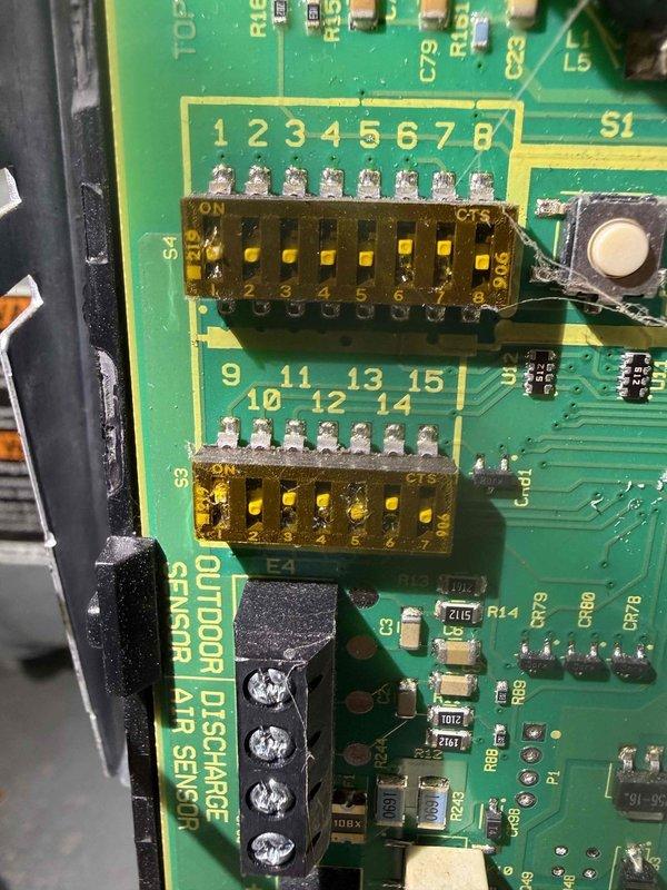 Completed preventive maintenance cooling visit on 6-year-old air conditioning system. Performed comprehensive inspection of control board, electrical connections, and wiring harness; verified proper operation of outdoor discharge and suction air sensors; confirmed all terminal connections secure and control components functioning within normal parameters.