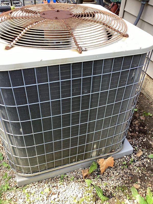 Completed MVP Cooling Visit recurring maintenance service on residential HVAC system. Performed comprehensive inspection of indoor furnace unit and outdoor condensing unit, documenting equipment condition through photography. Verified proper operation of gas valve assembly, control board, electrical connections, and wiring harnesses on indoor unit. Inspected outdoor condenser unit including fan motor, fan guard, and cabinet condition. All components found operational with normal wear patterns consistent with regular use.