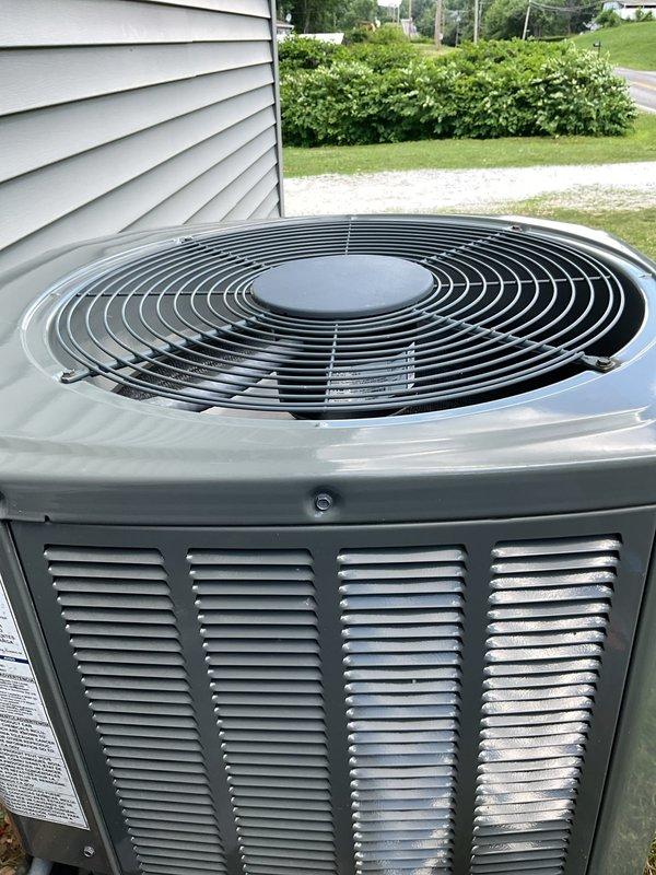 Completed comprehensive maintenance and tune-up service on two residential air conditioning units, ages 5 and 8 years. Performed standard preventive maintenance procedures including inspection of condenser units, verification of proper fan operation, cleaning of components as needed, and system performance evaluation. Both units were found to be in good operating condition with no immediate repairs required, and all equipment was left running properly upon completion.