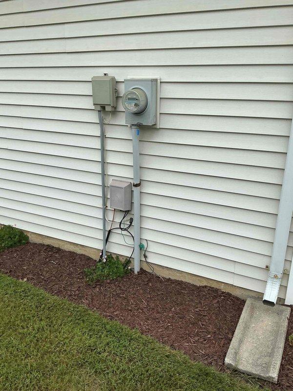 Conducted comprehensive electrical estimate for residential standby generator installation. Assessed existing electrical service panel, metering equipment, and available space for generator placement and automatic transfer switch installation. Documented current electrical infrastructure including main service disconnect and conduit routing to determine optimal connection points for generator integration. Confirmed homeowner association approval for generator installation and verified adequate clearances for equipment placement per manufacturer specifications and local code requirements. Photographed electrical service entrance equipment and potential installation locations to support detailed proposal development.